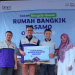 Bank Muamalat dan BMM Bangun Rumah Daur Ulang untuk Penyintas Gempa Pasaman
