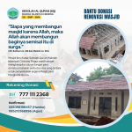 Masjid Penghafal Qur'an Butuh Bantuan, Ayo Bantu Renovasinya!