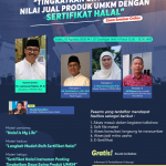 Ikuti Gratis, Webinar UMKM dan Sertifikat Halal