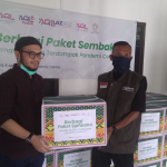 Forjim Terima Paket Sembako dari AQL Network
