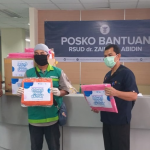 Wahdah Islamiyah Aceh Salurkan APD di RSUD Zainoel Abidin Banda Aceh