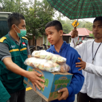 Gerak Cepat WIZ Salurkan Bantuan Warga Terdampak Gempa Mamuju Majene