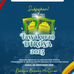 Tasyakuran DIROSA 2025: Wisuda Keempat Ummahat se-Sumatera Barat Akan Digelar di Padang