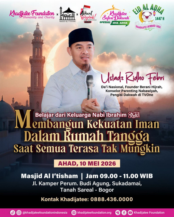 Kegiatan Sambut Zulhijjah Bersama Ust Ridho Febri,